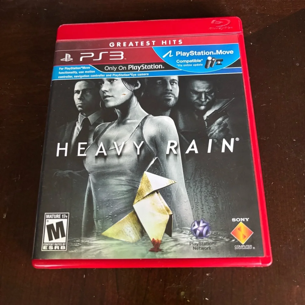 Heavy Rain for PS3 - Red Case - Picture 1 of 4